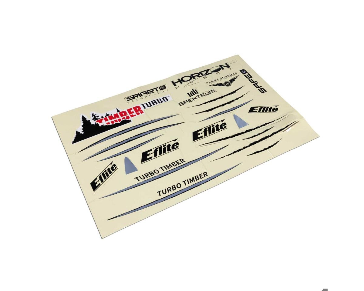 E-flite Turbo Timber SWS 2.0m Decal Sheet