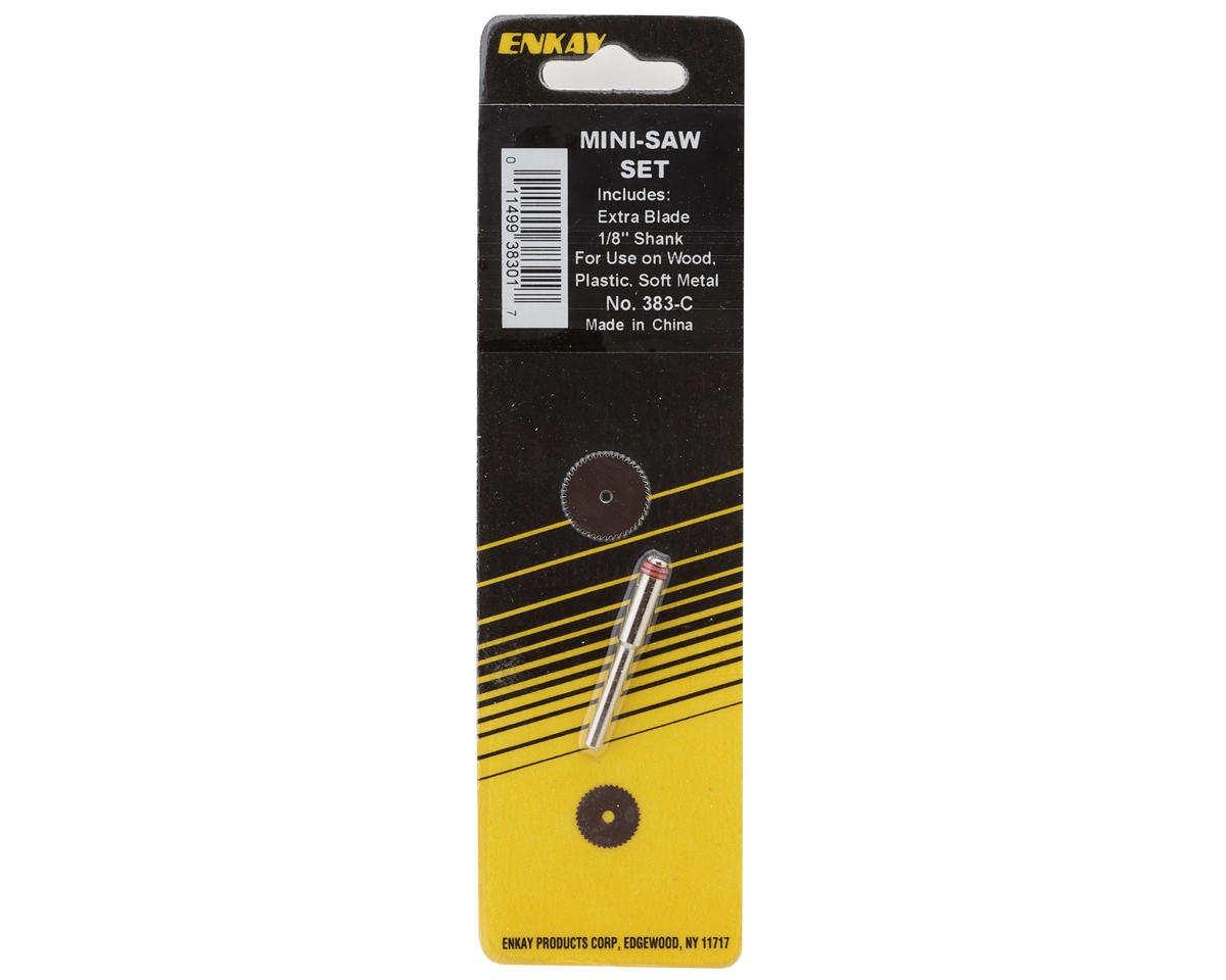 Enkay Mini Saw Set (2) (1/8" Shank)