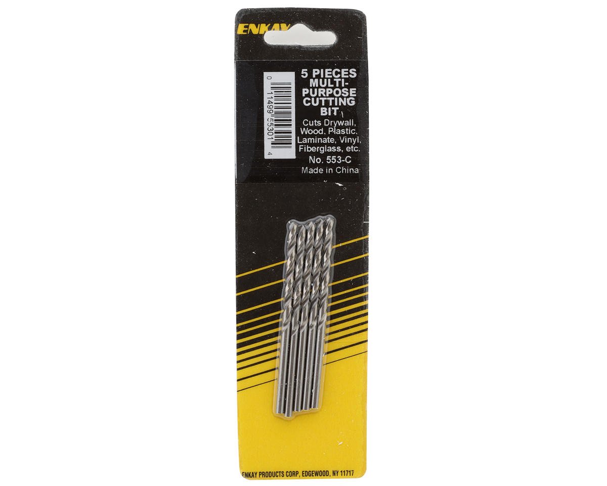 Enkay Multipurpose Cutting Bits (5) (1/8" Shank)