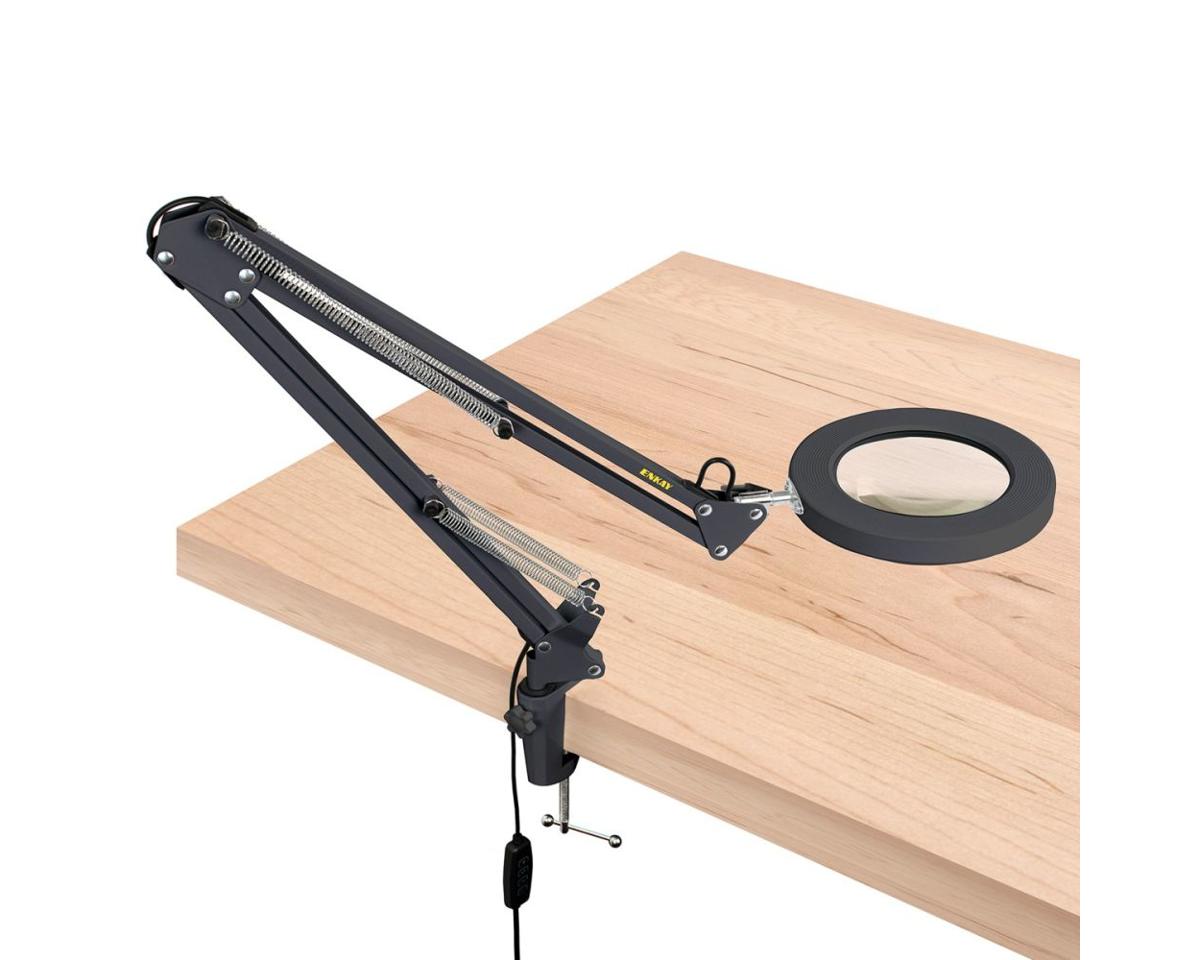 Enkay Magnifying Ring Light & Phone Attachment Combo w/3 Color Temperatures