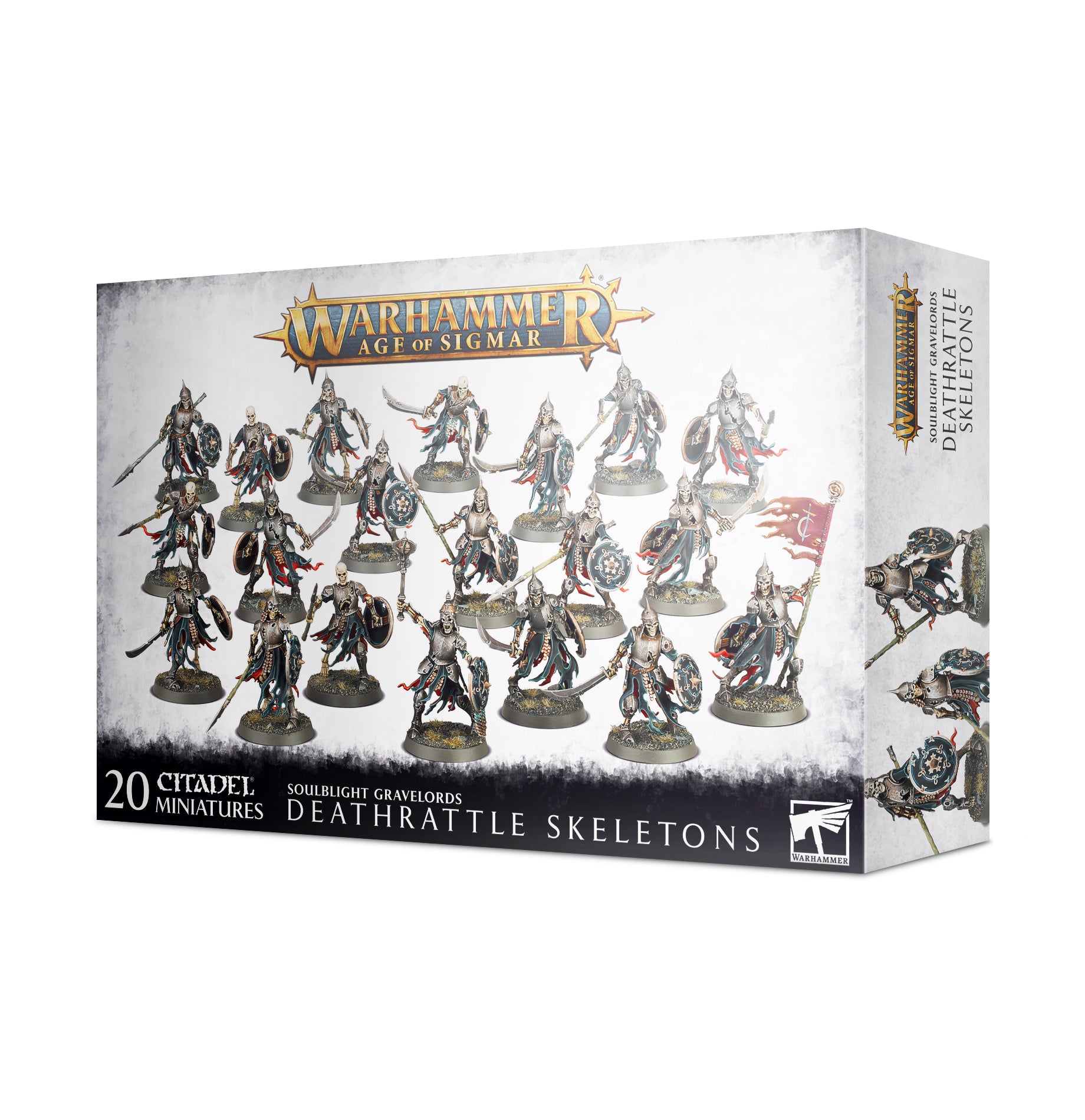 Age of Sigmar: Soulblight Gravelords - Deathrattle Skeletons (OOP; See