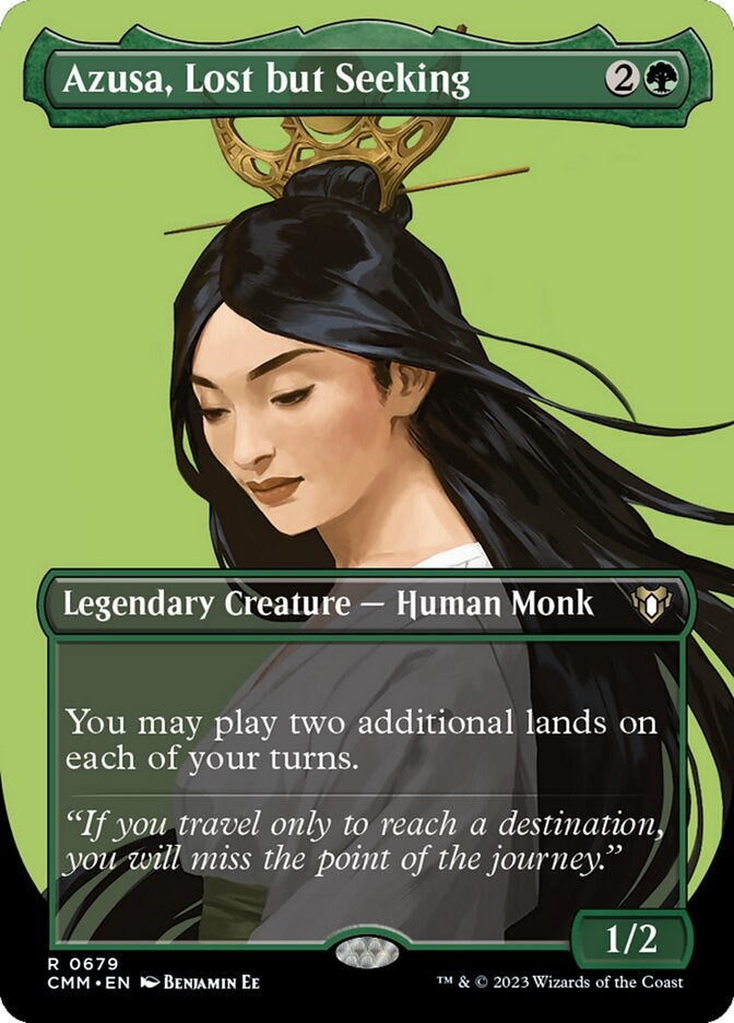 Azusa, Lost but Seeking [#0679 Borderless Profile] (CMM-R)