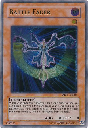 Battle Fader (UTR) (ABPF-EN006) Ultimate Rare - Near Mint Unlimited