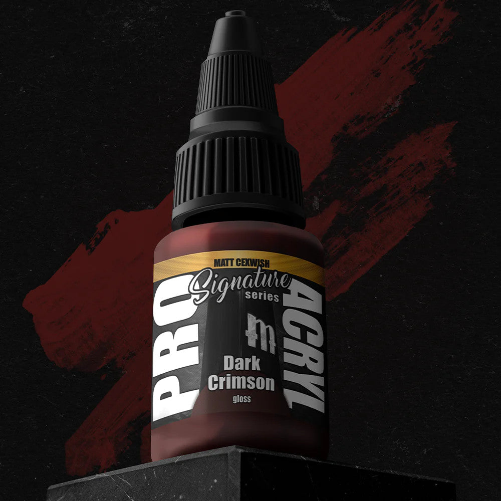 Monument Hobbies: PRO Acryl Signature Series - S19 Dark Crimson (22mL)