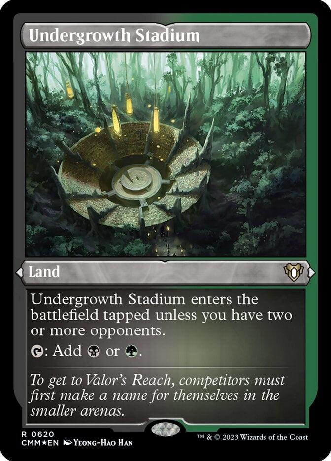 Undergrowth Stadium [#0620 Etched Foil] (CMM-R)