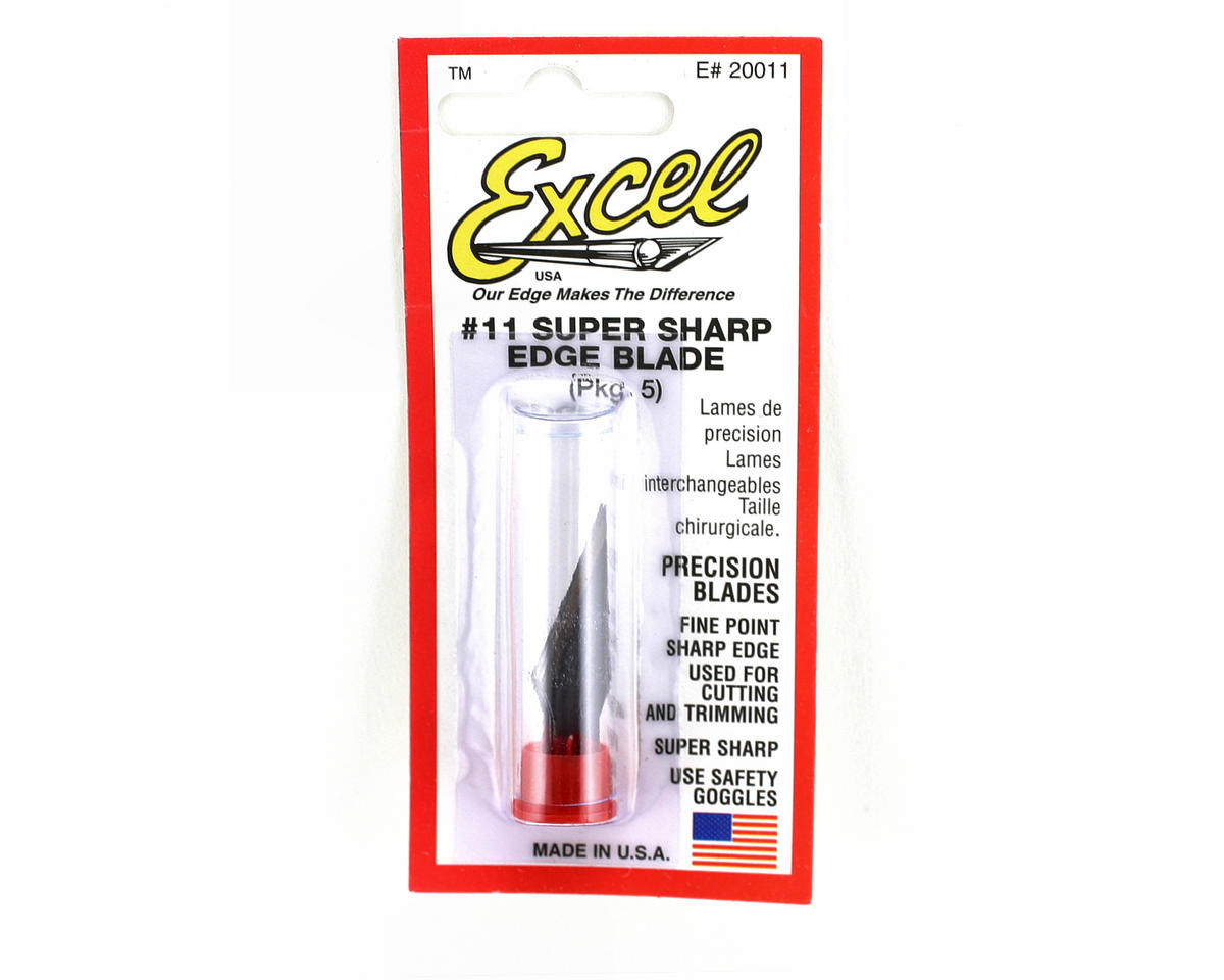 Excel #11 Double Honed Replacement Blades (5)