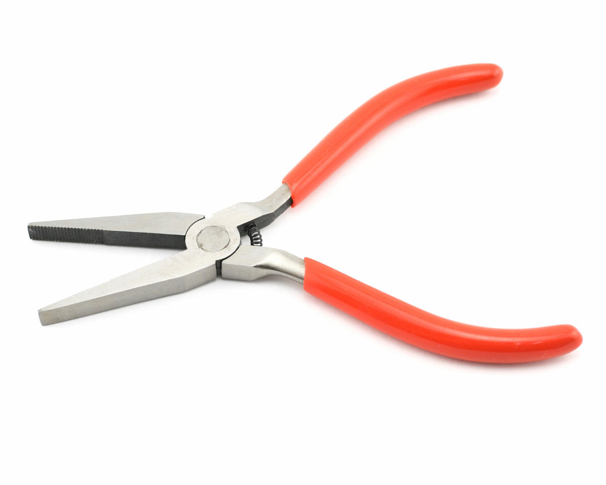 Excel 5" Spring Loaded Soft Grip Flat Nose Pliers