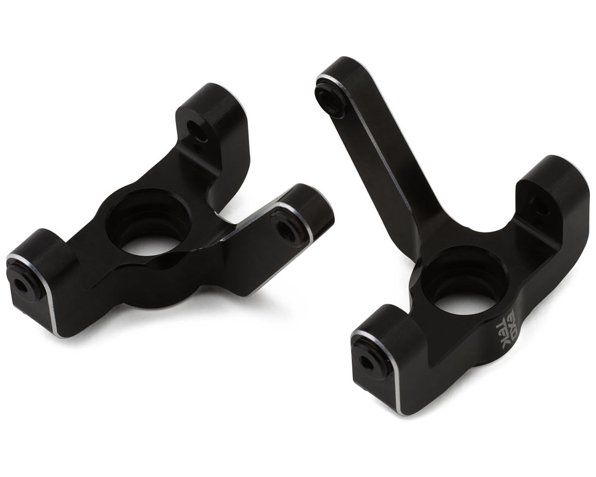 Exotek Losi 22S Aluminum HD Front Spindle Hubs (Black) (2)