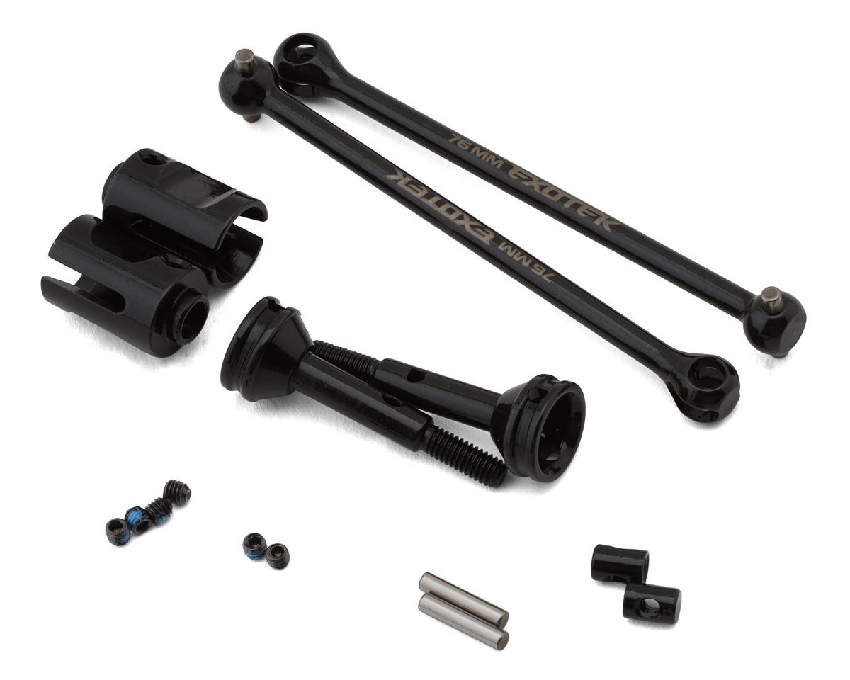 Exotek Traxxas® Slash® 76mm Rear V3 HD Steel CVD Set