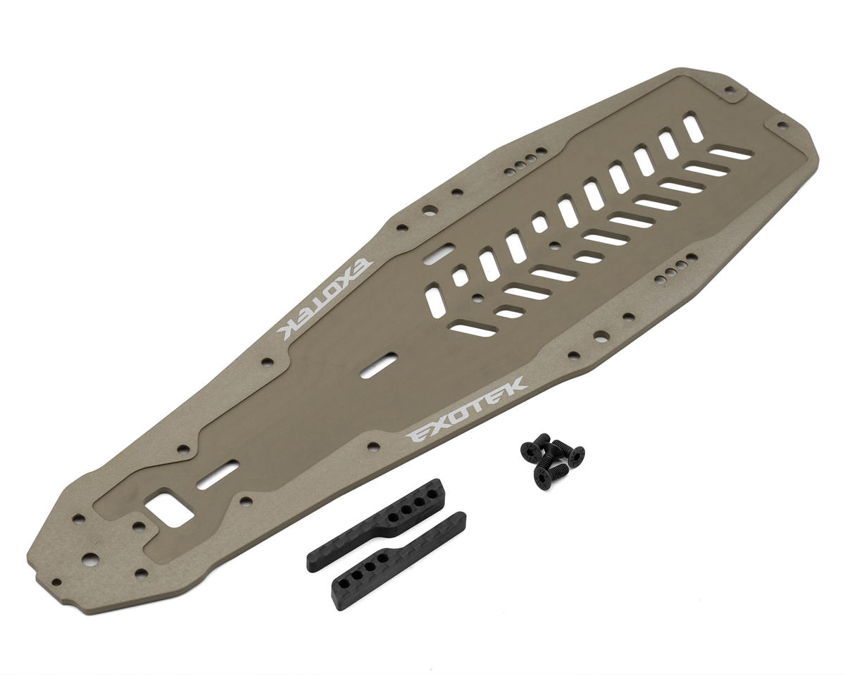 Exotek F1 Ultra R5 Anodized 7075 Machined Alloy Chassis