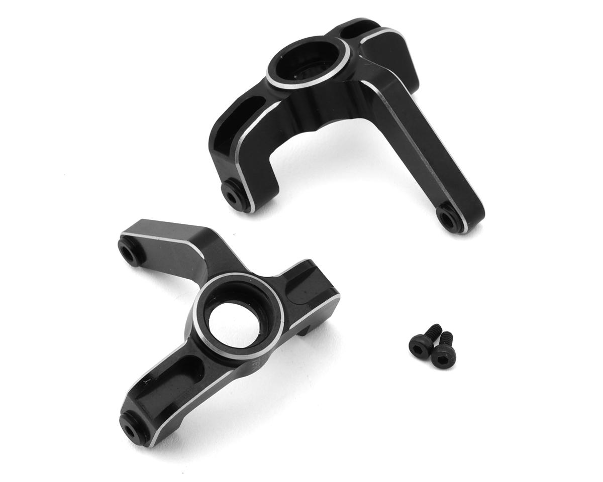Exotek Losi® 22S Sprint Aluminum HD Front Spindle Hub Set (Black) (2)