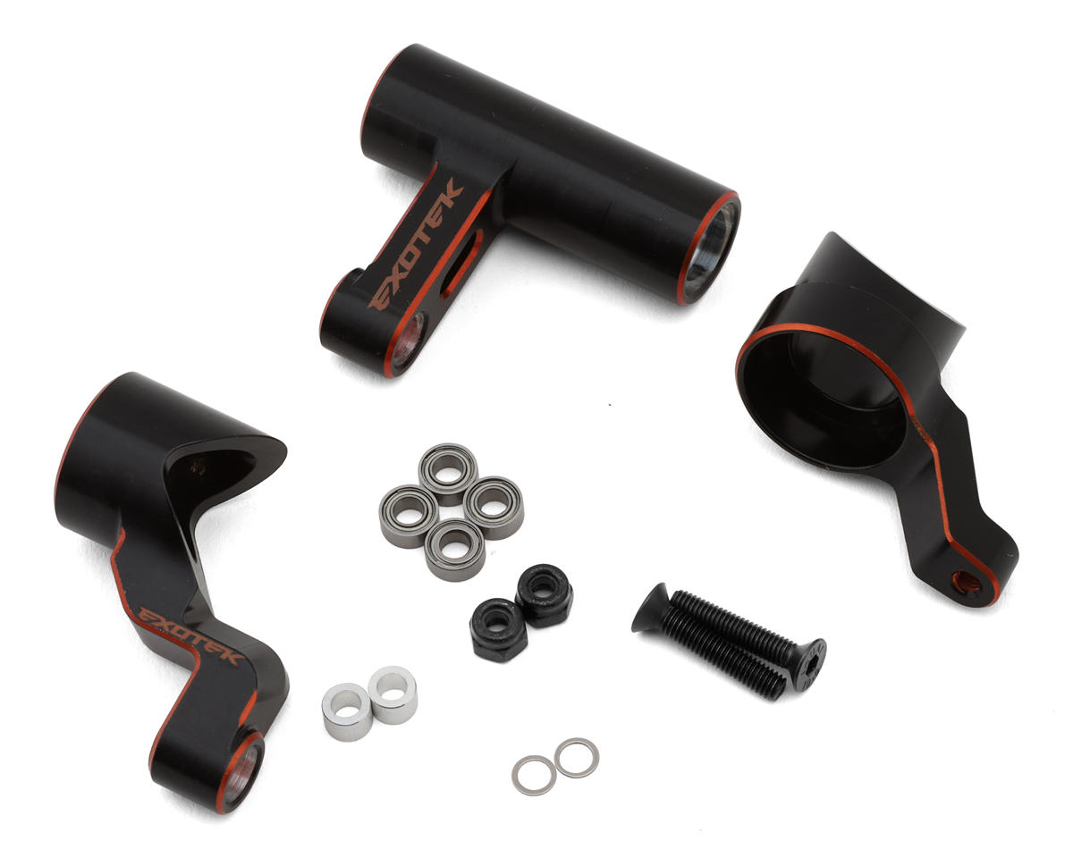 Exotek D8/E8 Aluminum HD Steering Crank Set w/Bearings