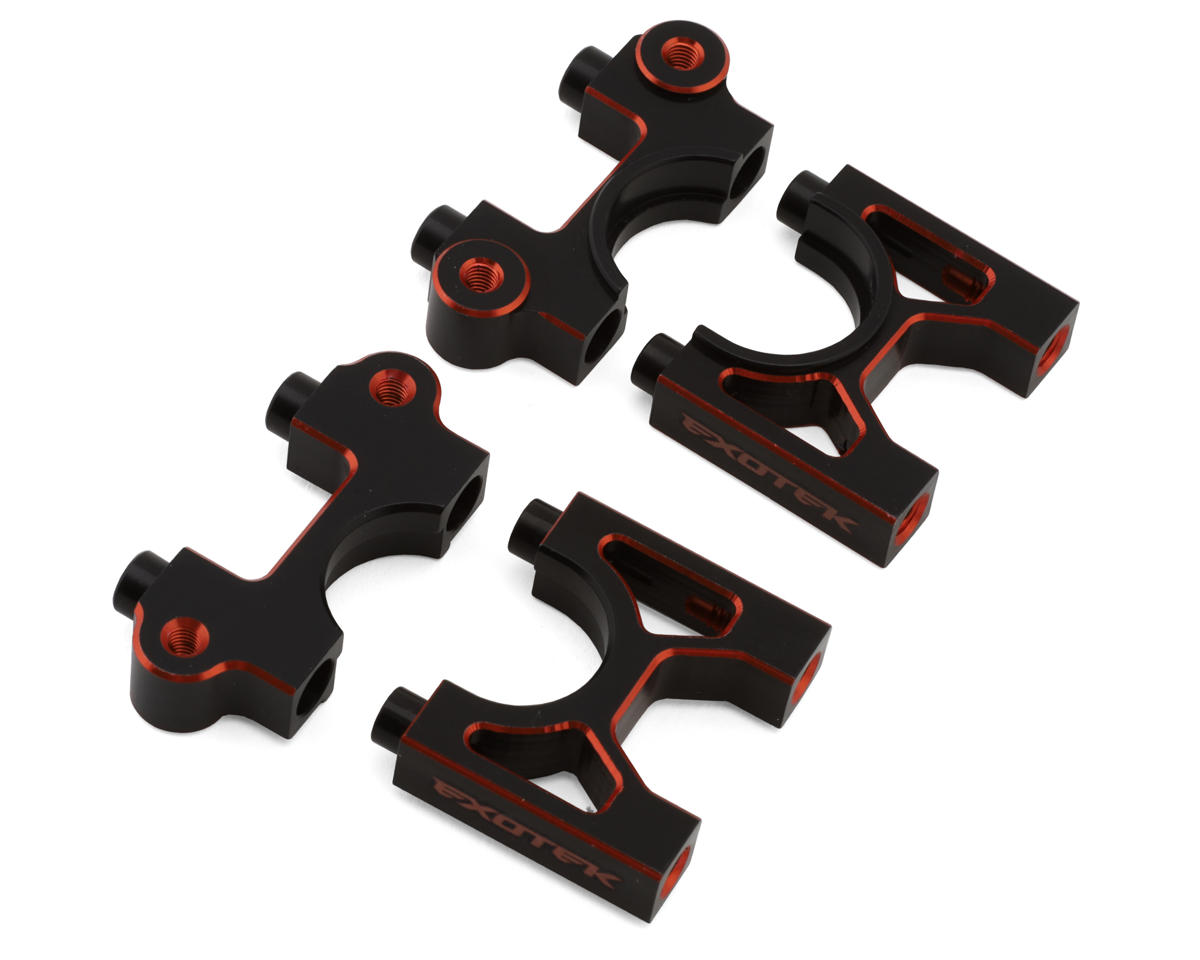 Exotek D8/E8 Aluminum HD Center Bulkhead Set