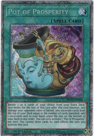 Pot of Prosperity (Starlight Rare) (BLVO-EN065) Starlight Rare - Near