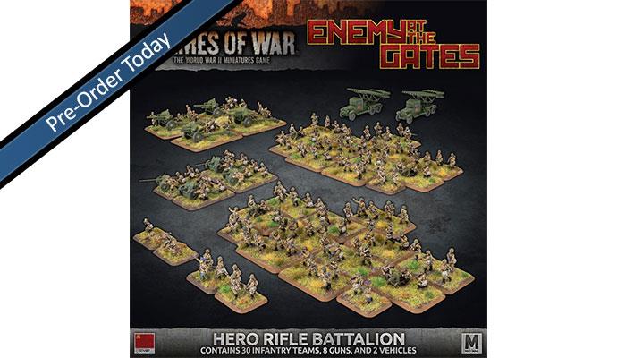 Flames of War: WWII: Soviet (SUAB14) - Enemy at the Gates: Hero Rifle