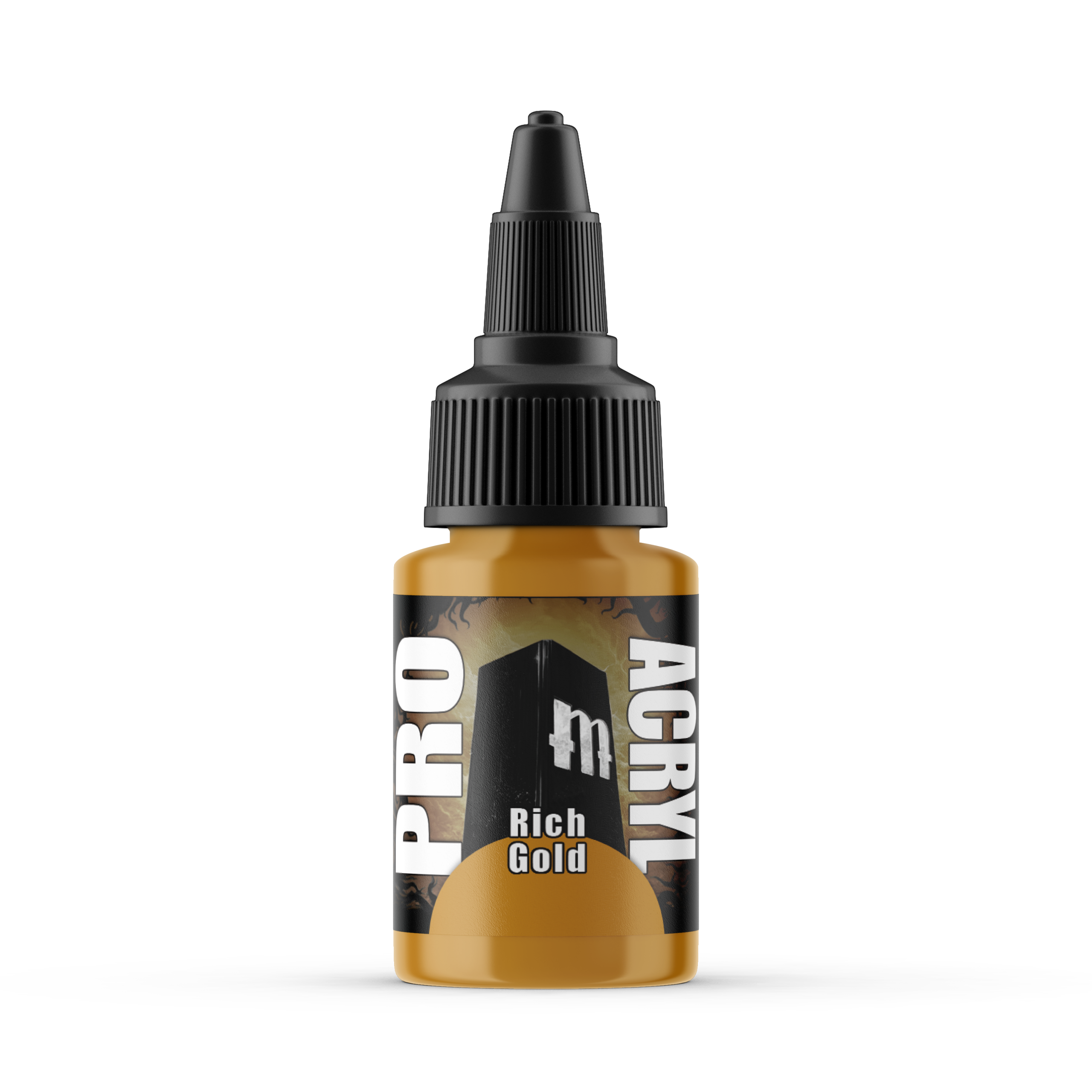Monument Hobbies: PRO Acryl - 028 Rich Gold (22mL)