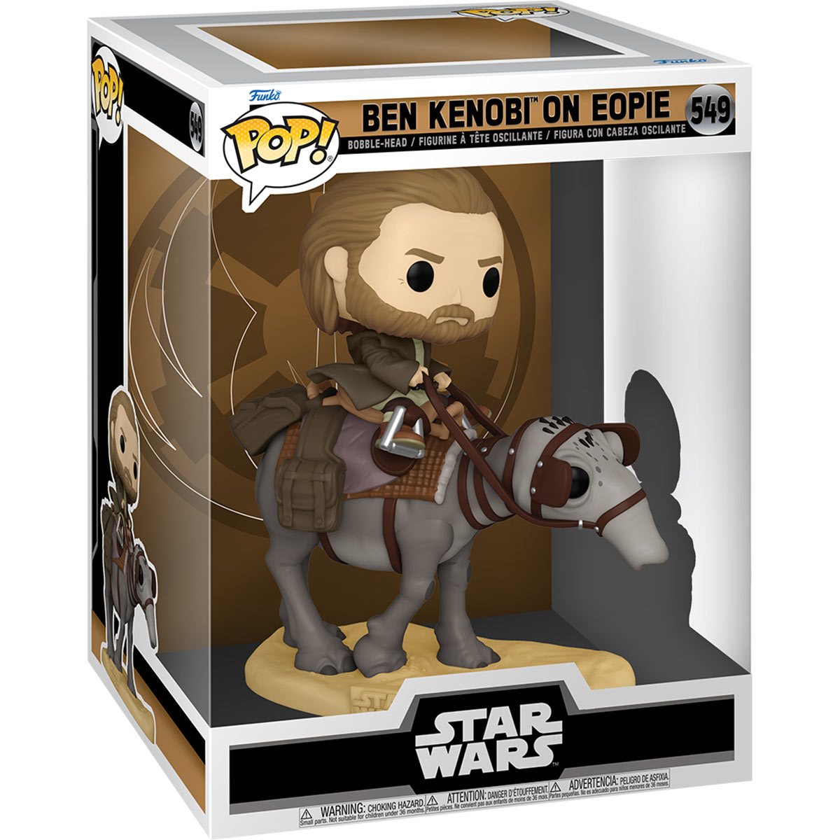 POP Figure Deluxe: Star Wars #0549 Obi-Wan Kenobi - Ben Kenobi On Eopi
