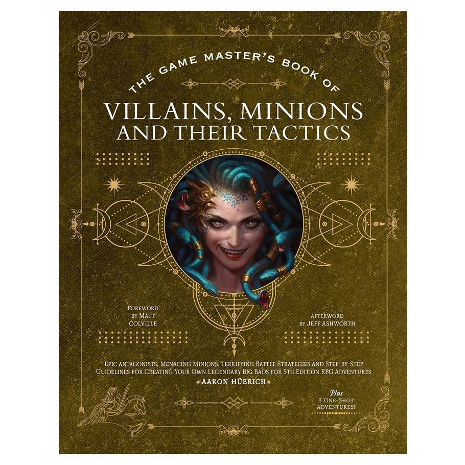 D&D 5E OGL: The Game Master's Book of Villains, Minions and Their Tact
