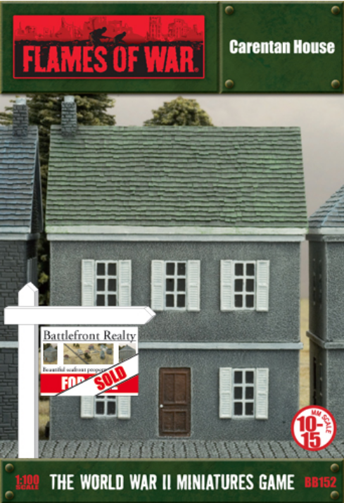 Flames of War: WWII: Battlefield in a Box (BB152) - European House: Ca