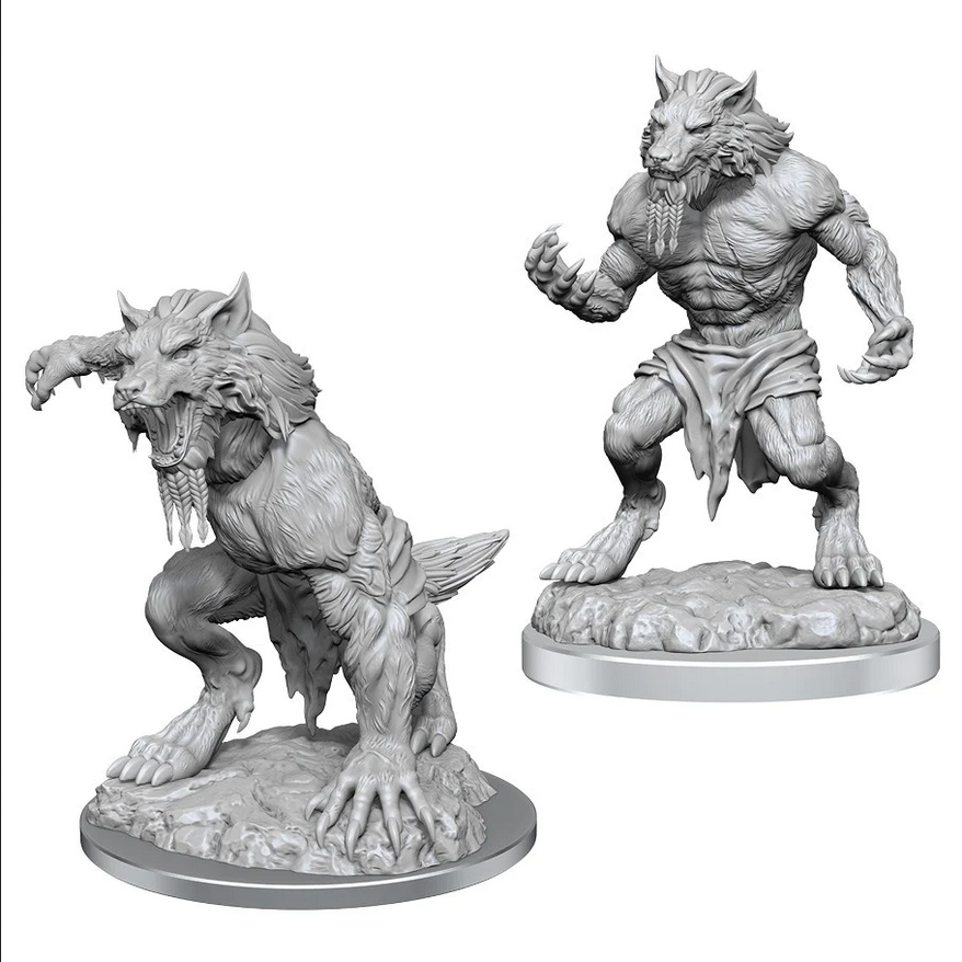 Critical Role: Unpainted Miniatures - Fey Werewolves (90557)