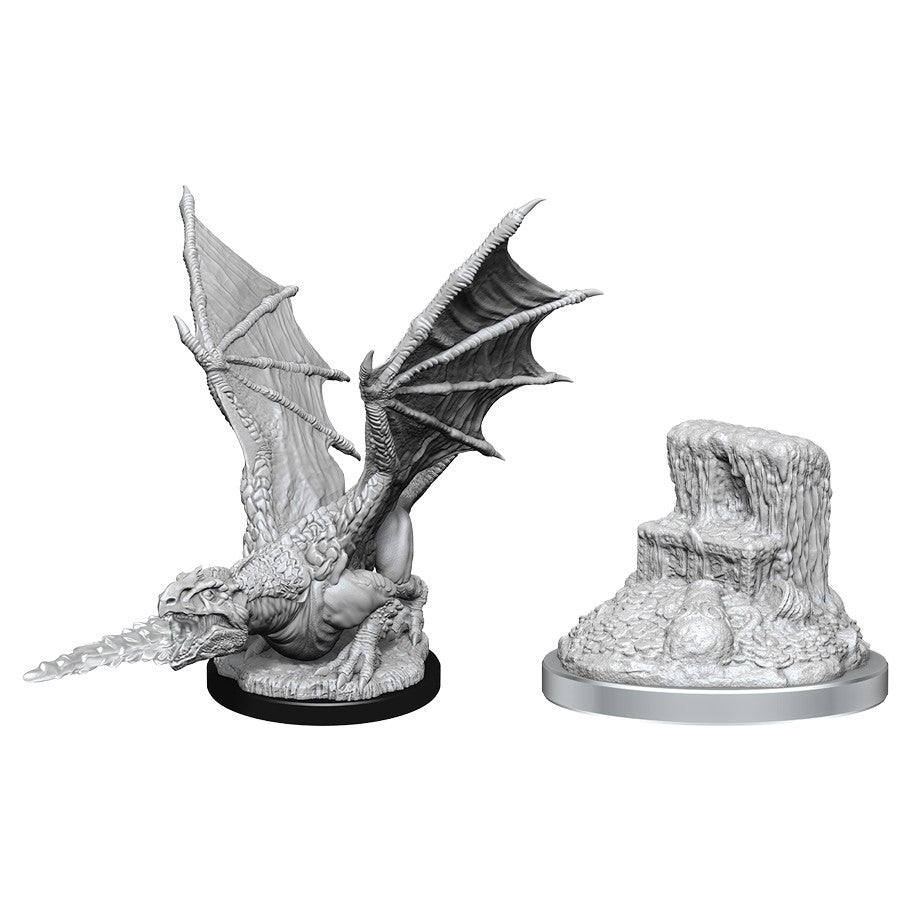 D&D: Nolzur's Marvelous Miniatures - White Dragon Wyrmling (90589)