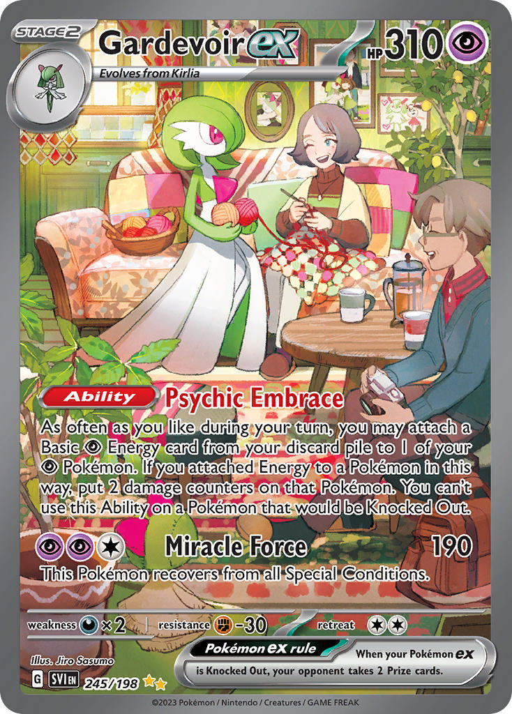 Gardevoir ex - 245/198 (SV1) Special Illustration Rare - Near Mint Hol