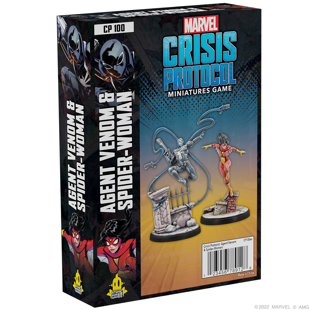 Marvel: Crisis Protocol (CP100) - Character Pack: Agent Venom & Spider