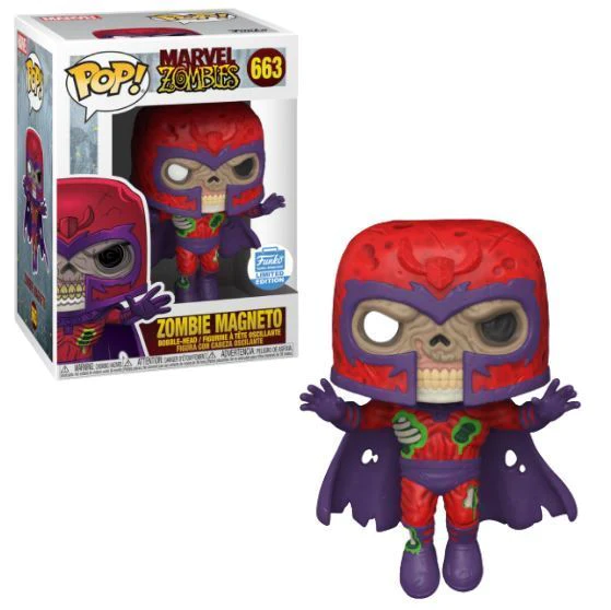 POP Figure: Marvel Zombies #0663 - Zombie Magneto (Gamestop) (Funko Cl