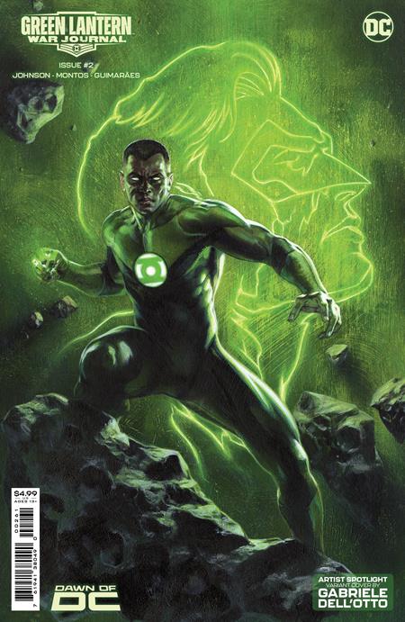 GREEN LANTERN WAR JOURNAL #2 CVR D GABRIELE DELL OTTO ARTIST SPOTLIGHT
