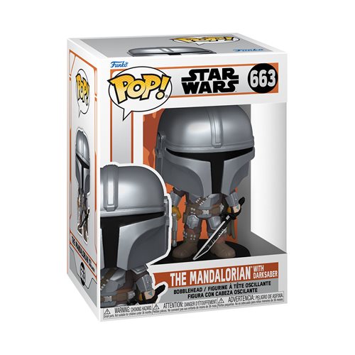 POP Figure: Star Wars The Mandalorian #0663 - The Mandalorian with Dar