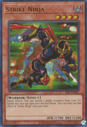 Strike Ninja (IOC-EN007 (c) 2020 25th Anniversary) Ultra Rare - Near M