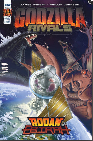 GODZILLA RIVALS RODAN VS EBIRAH CVR A JOHNSON