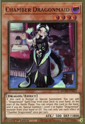 Chamber Dragonmaid (MGED-EN022) Light Play