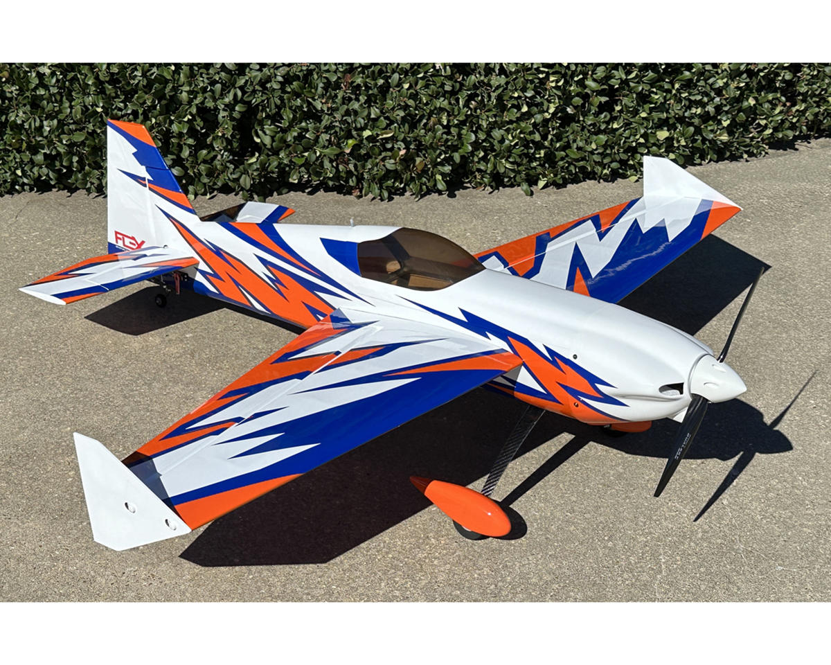 Flex Innovations Ventique 60E G2 Pro ARF Electric Airplane (Orange/Blue) (1495mm)