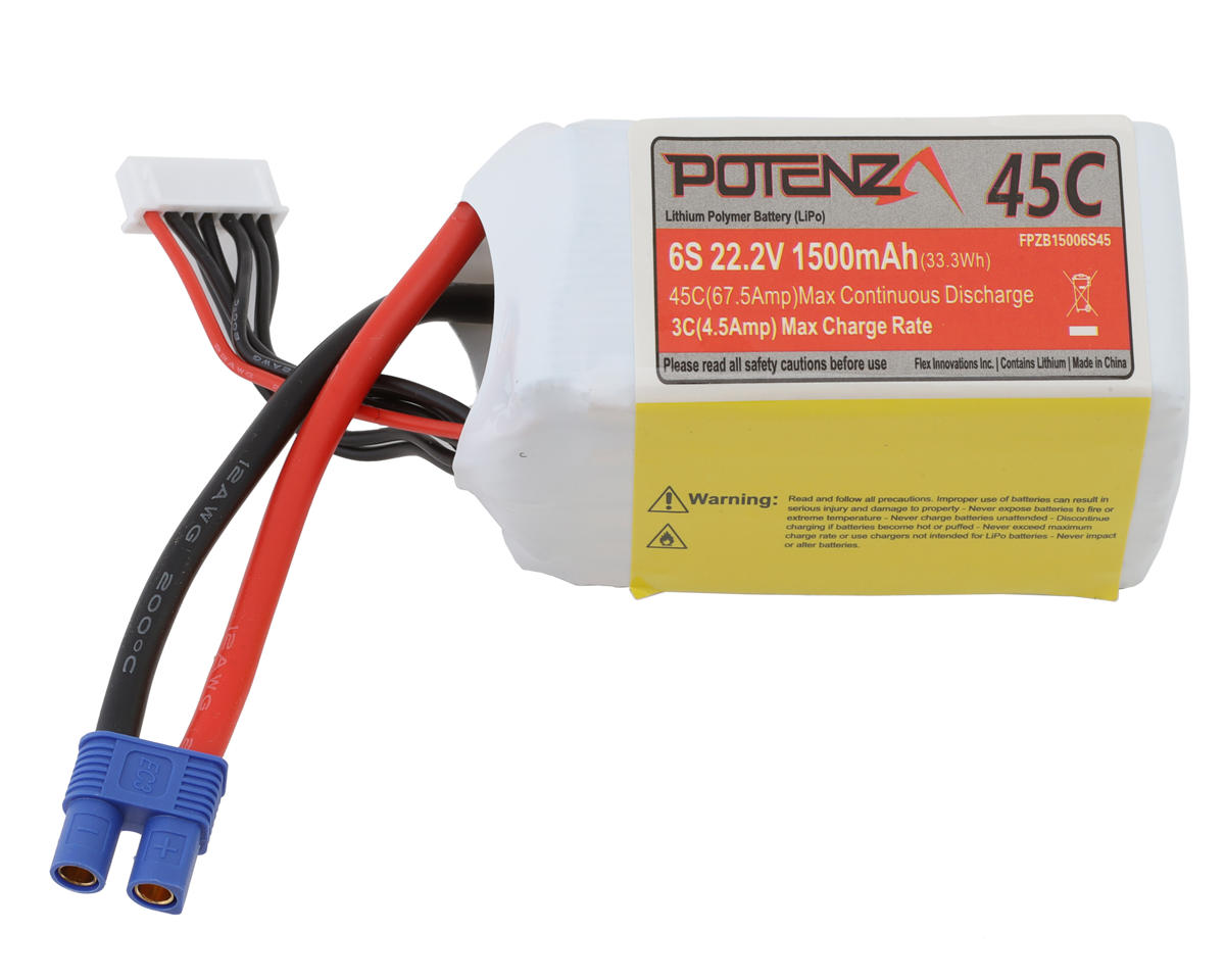 Flex Innovations 6S LiPo Battery 100C (22.2V/1500mAh)