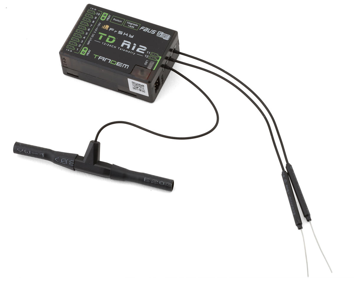 FrSky TD R12 12-Channel 2.4Ghz/900Mhz Receiver