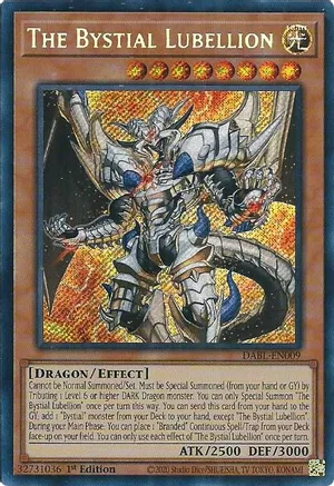 The Bystial Lubellion (DABL-EN009) Secret Rare 1st Edition