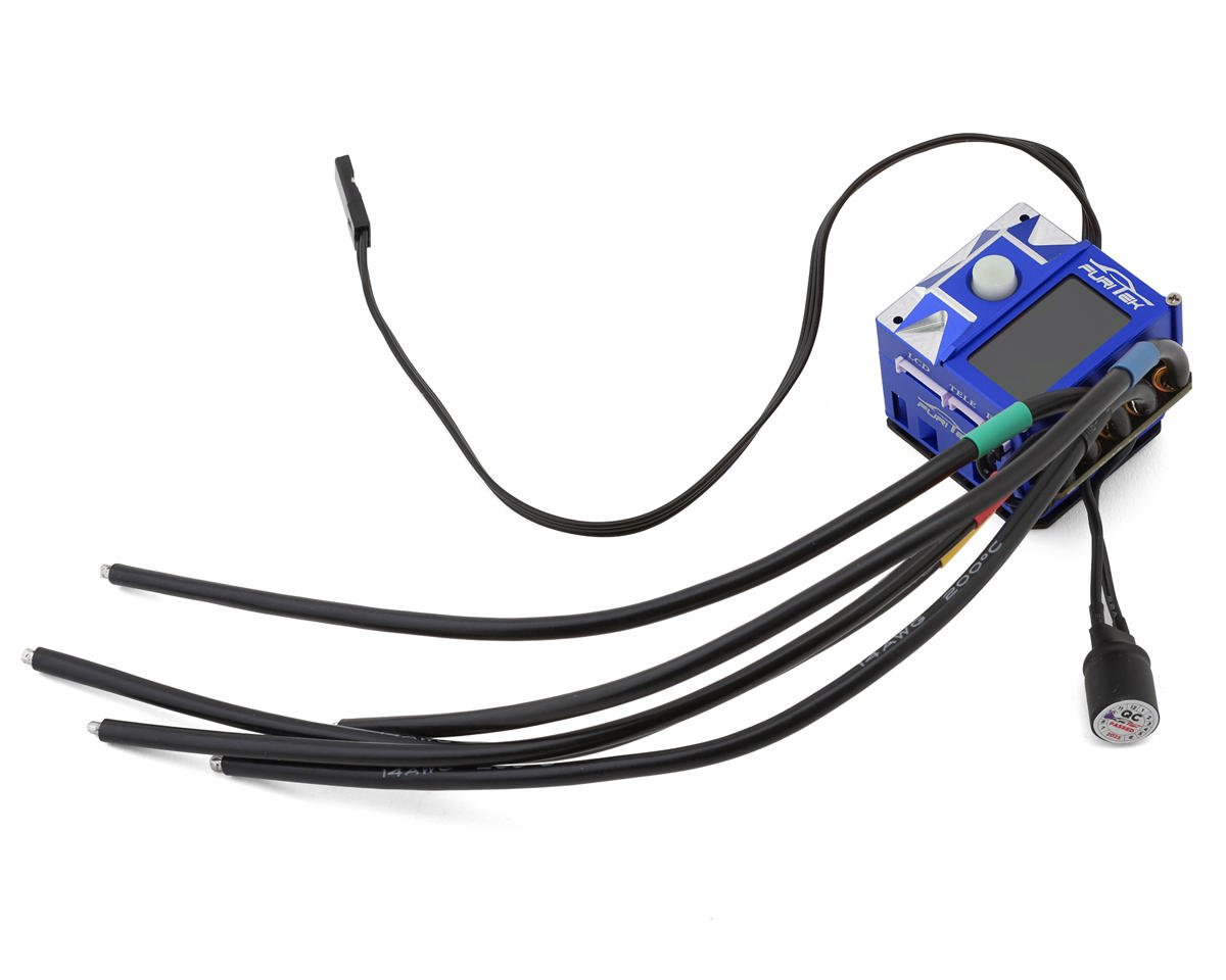 Furitek SlideTech PRO Drift & Stock 1/10 Sensored ESC w/OLED Display & Internal Fan (Blue)