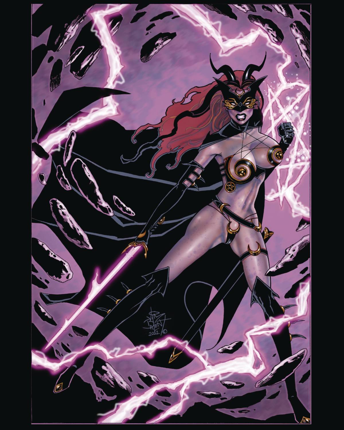 TAROT WITCH OF THE BLACK ROSE #139 (MR)