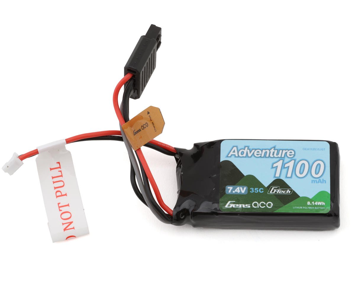 Gens Ace G-Tech Smart 2S LiPo Battery 35C (7.4V/1100mAh) w/JST-PH Connector