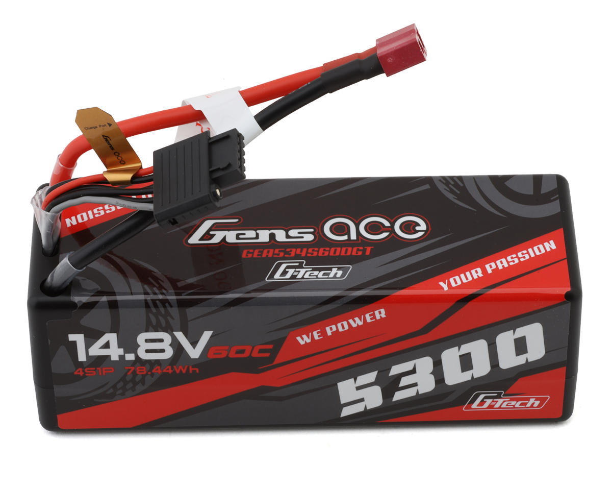 Gens Ace G-Tech Smart 4S LiPo Battery 60C (5300mAh/14.8V) w/T-Style Connector