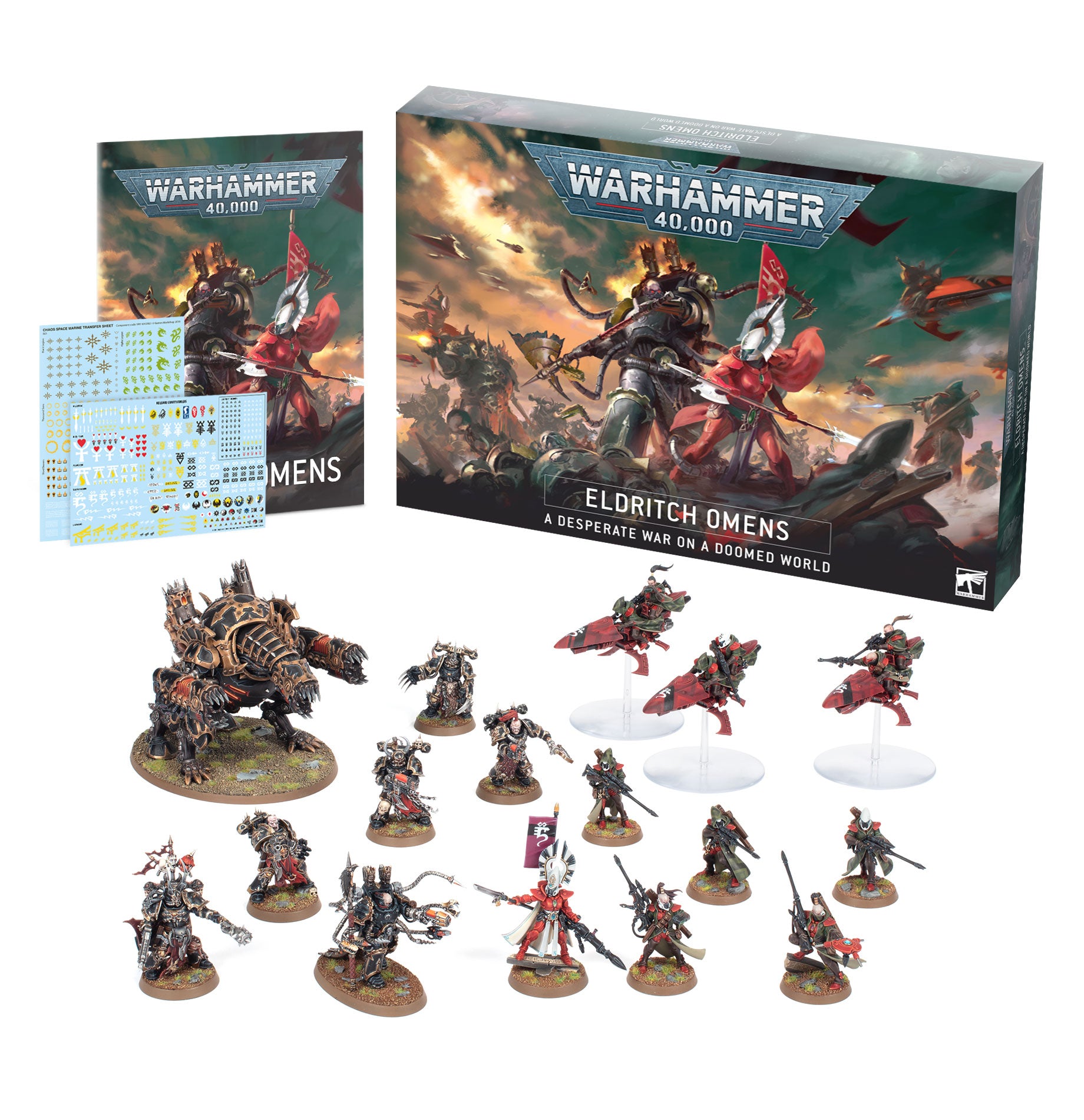 40K: Eldritch Omens - 2-Player Starter: Craftworlds Aeldari vs. Hereti