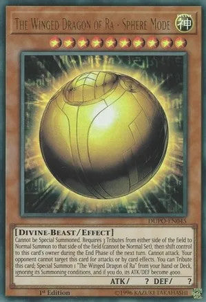 The Winged Dragon of Ra - Sphere Mode (DUPO-EN045)