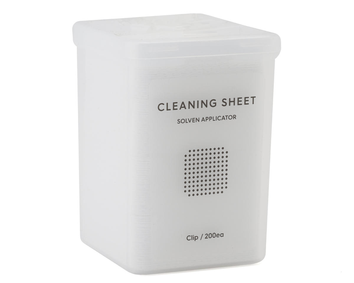 "GUNPRIMER" SOLVEN™ Applicator Cleaning Sheets (200) w/Holding Clip