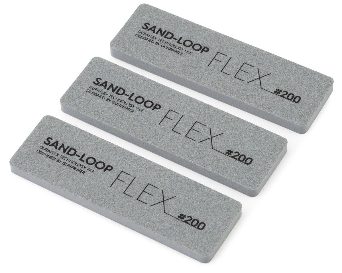 "GUNPRIMER" SAND-LOOP Flex Sandpaper (3) (200 Grit)
