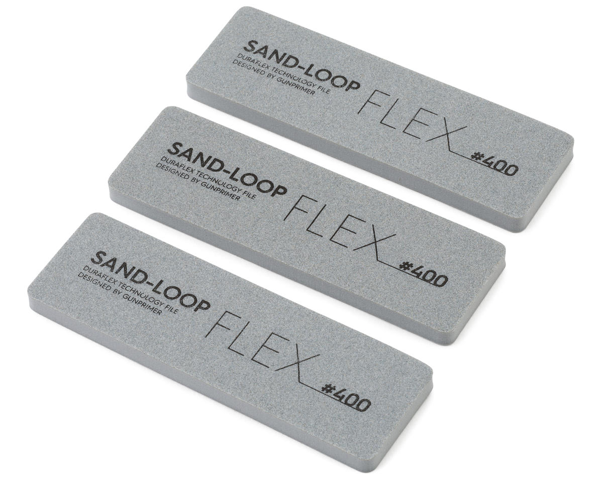 "GUNPRIMER" SAND-LOOP Flex Sandpaper (3) (400 Grit)