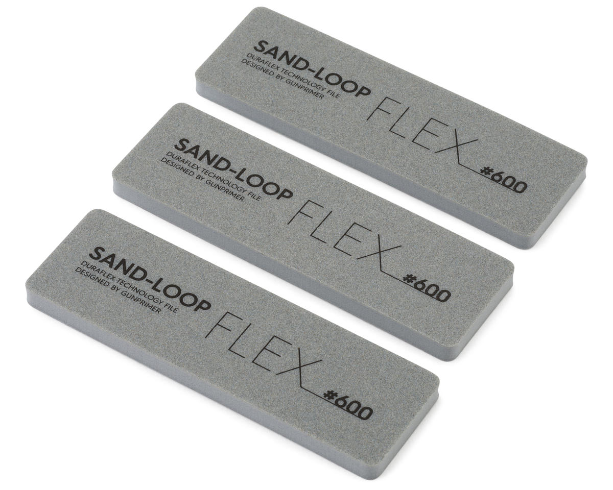 "GUNPRIMER" SAND-LOOP Flex Sandpaper (3) (600 Grit)