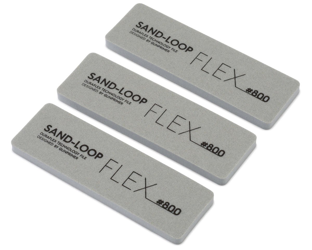 "GUNPRIMER" SAND-LOOP Flex Sandpaper (3) (800 Grit)