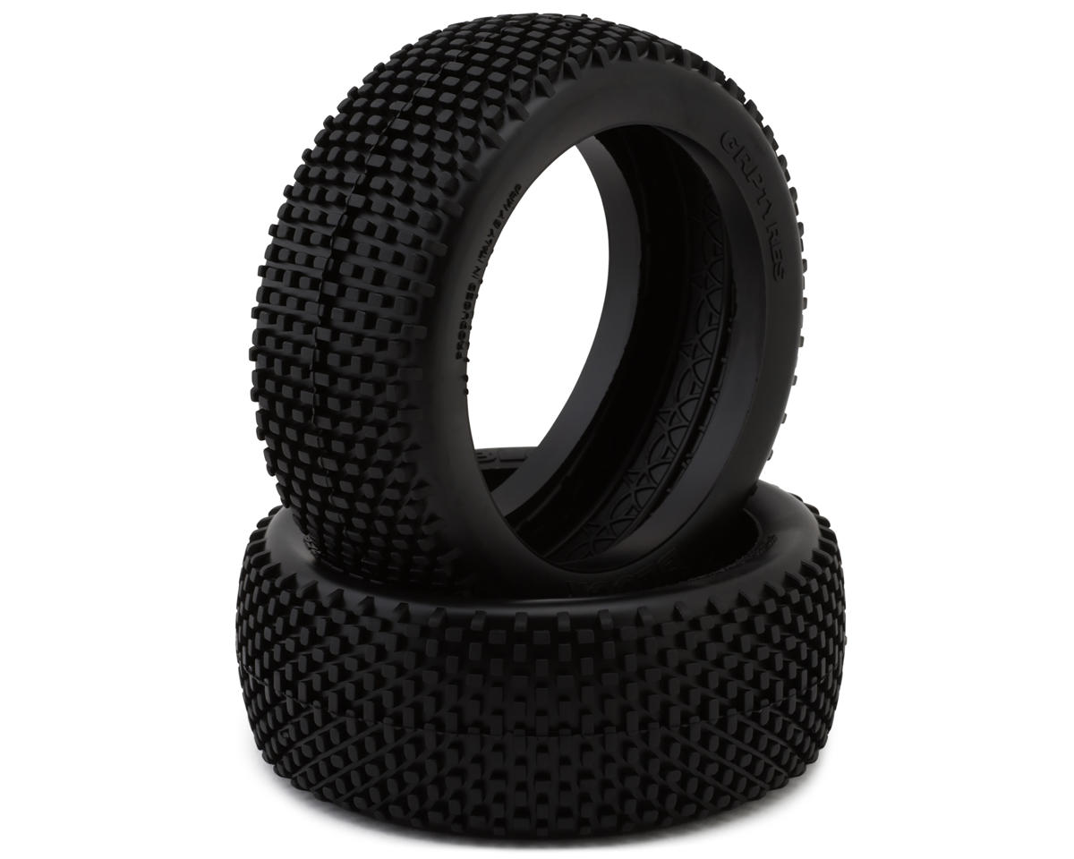 GRP Tires Block 1/8 Buggy Tires (2) (N35 - Soft)