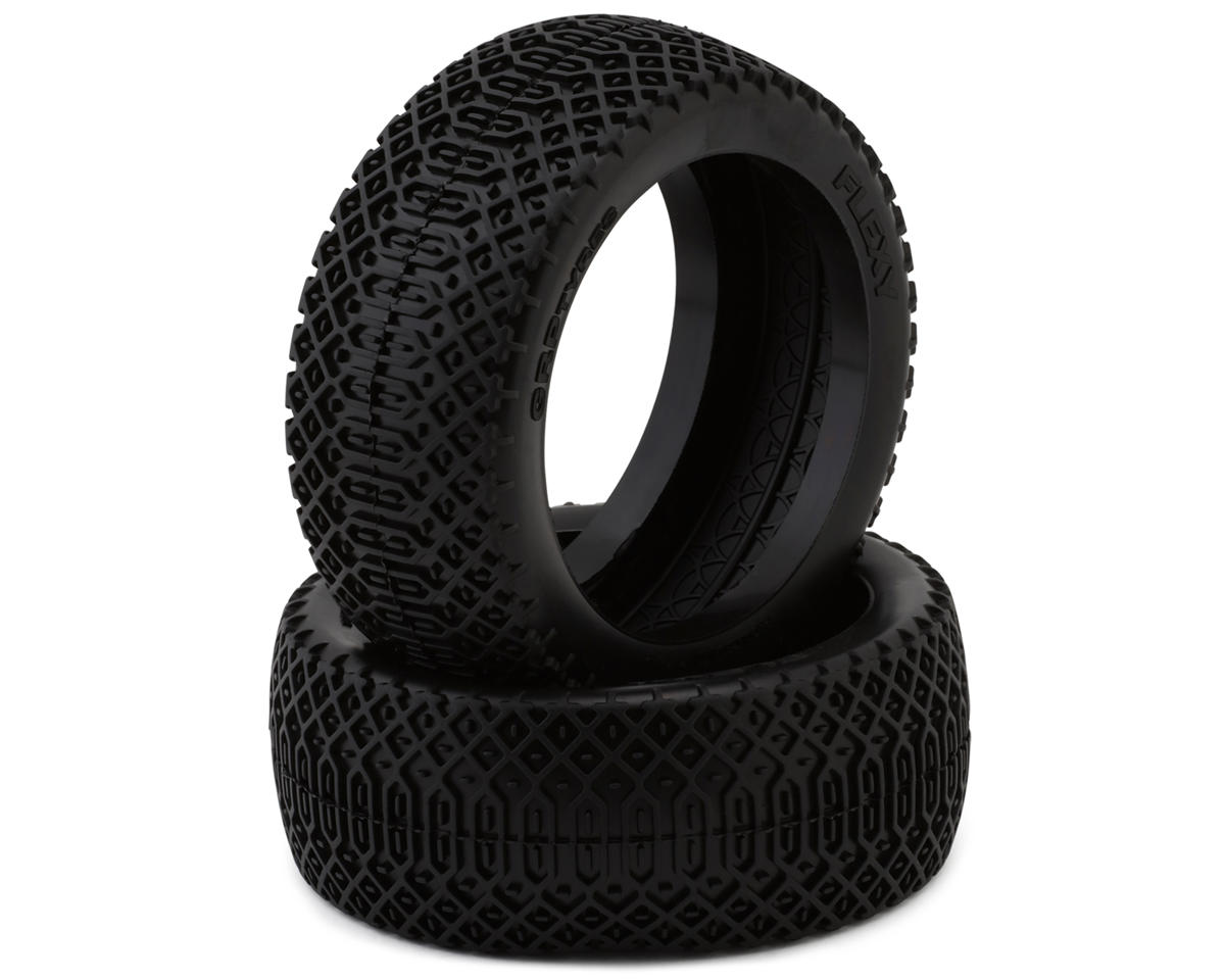 GRP Tires Flexy 1/8 Buggy Tires (2) (N35 - Soft)